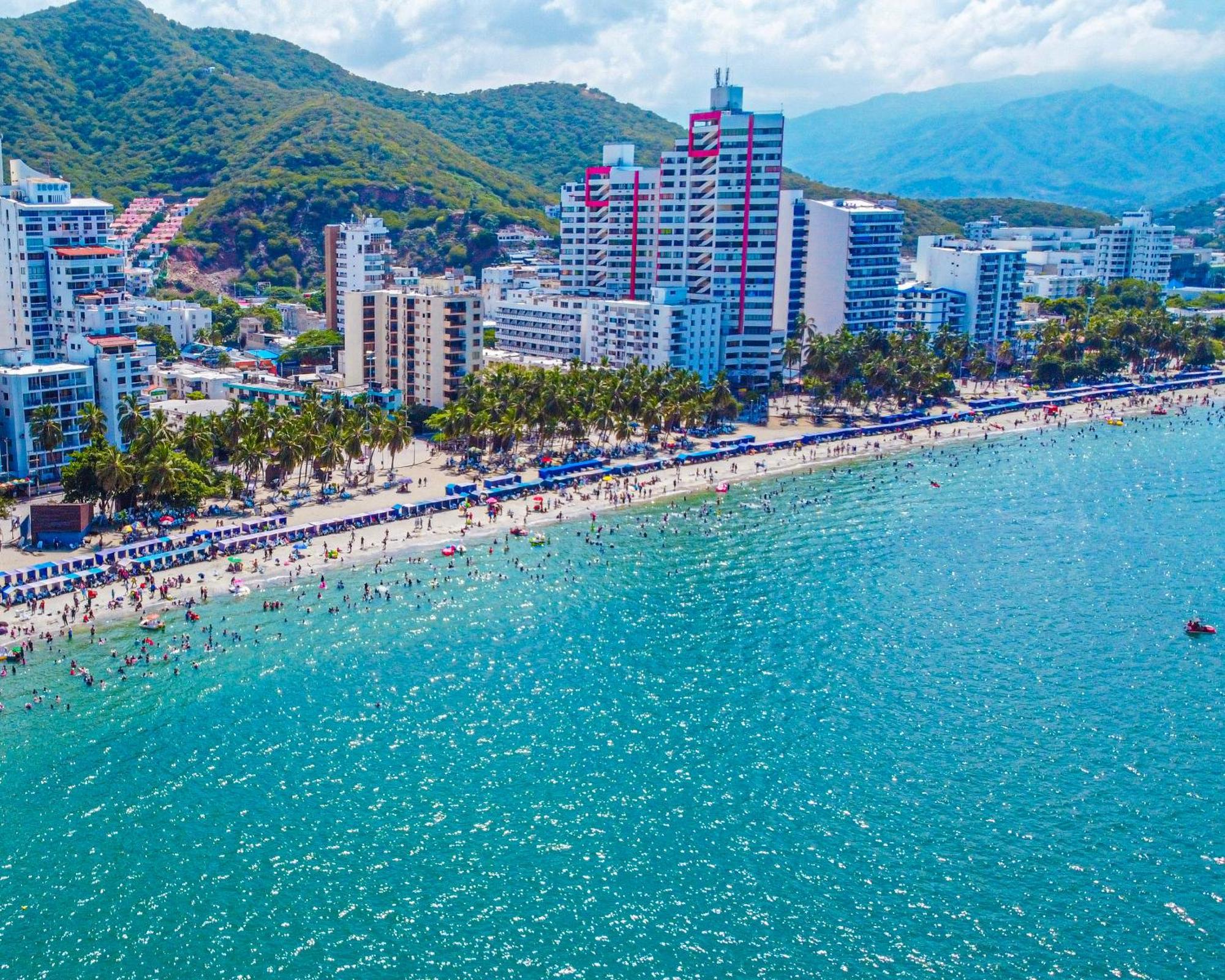Hotel Casamart Rodadero Santa Marta  Buitenkant foto
